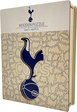 Load image into Gallery viewer, Iconic Puzzles - Tottenham Logo 100% eco-sustainable wooden puzzle with official
