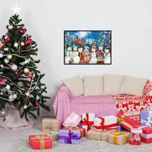 Load image into Gallery viewer, Advent Calendar Jigsaw Puzzle, 24 Christmas Puzzle Boxes, Family Holiday Jigsaw SNOWMEN
