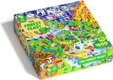 Load image into Gallery viewer, Magic Puzzles 3-Pack • Series Two • The Busy Bistro, The Crystal Caves, &amp; The Forest Feast • 1000 Piece Jigsaw Puzzles from The Magic Puzzle
