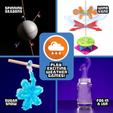Load image into Gallery viewer, Original Stationery Weather Science Kit Discovery Lab 62 Piece STEM toy Ages 8+
