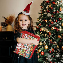 Load image into Gallery viewer, Advent Calendar Jigsaw Puzzle, 24 Christmas Puzzle Boxes, Family Holiday Jigsaw DOGS
