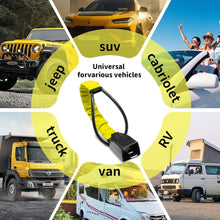 Load image into Gallery viewer, Universal Steering Wheel Lock, Seat Belt Lock, 3 Keys, High Visibility Anti-Thef
