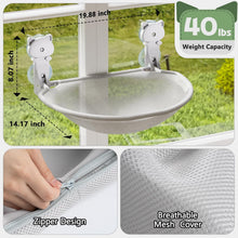 Load image into Gallery viewer, JUNSPOW Cat Window Perch Cordless Foldable Stable Kitten Beds Breathable hammock
