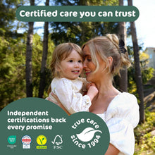 Load image into Gallery viewer, Naty Bamboo Viscose Baby Nappies, Size 2, (4-8 kg) 88 Count Dermatologically Tested for Sensitive Skin, Super Absorbent, Silky soft, Plant-based comfort, Stretchy &amp; flexible fit

