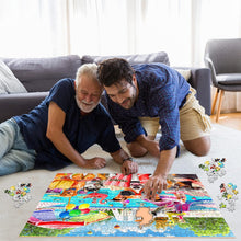 Load image into Gallery viewer, HUADADA Jigsaw Puzzles for Adults 1000 Piece Dog Water Park Puzzles for 14+
