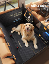 Load image into Gallery viewer, Lamicall Dog Car Seat Cover - [Top Tear-Resistant] Dog Hammock for Car Back Seat, 195kg Max Load Hard Bottom, Waterproof Pet Extender, Non-slip Backseat Protector for Big SUV/Truck - XL
