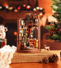 Load image into Gallery viewer, Rolife Book Nook Kits for Adults，Silent Corner Study for Beginners Dollhouse for Bookshelf Decor, 3D Puzzles Christmas Birthday Gift for Teens and Lovers
