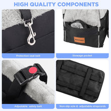 Load image into Gallery viewer, Centre Console Dog Car Seat for Small Dogs, Small Dog Car Booster Seat Washable

