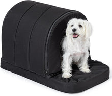 Load image into Gallery viewer, PELZIN Orthopaedic Dog Bed House - Outdoor Dog house Washable Removable Cover
