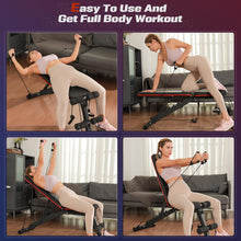 Load image into Gallery viewer, FLYBIRD Adjustable Bench,Utility Weight Bench for Full Body Workout- Foldable

