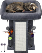 Load image into Gallery viewer, TWDEPART Cat Tree Tower with Cat Scratching Post for Indoor Cats,Activity Centre
