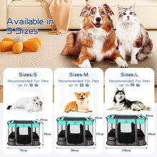 Load image into Gallery viewer, Foldable Pet Playpen Cat Dog Playpen Portable Dog Cage soft Portable Exercise SM

