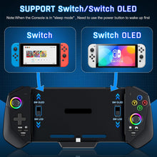 Load image into Gallery viewer, One-Piece Switch Pro Controllers Replacement for Nintendo Switch/OLED, Switch Controller for Handheld Grip with Hall Effect Joystick,One-Piece Switch Joycon with Turbo/Programmable/6-Axis/Vibration
