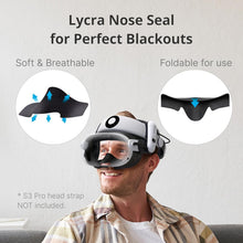 Load image into Gallery viewer, BOBOVR F3 Comfort Face Cover Pad Facial Interface Compatible with Quest 3 Accessories, with 3-Channel Ventilation, Adjustable Field of View, Glasses-Friendly Design and Soft Lycra Nose Protection
