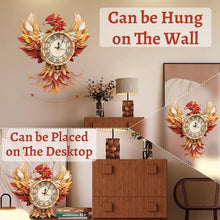 Load image into Gallery viewer, 3D Wooden Puzzles for Adults, Mechanical Phoenix Wall Clock Kit, Wooden Model Kits to Build, DIY Puzzle Gift, Home Decor Creative Gifts for Men and Women, Pendulum Wood Craft
