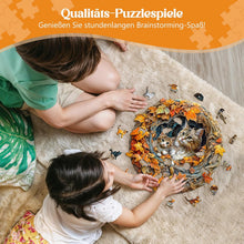 Load image into Gallery viewer, Wooden Jigsaw Puzzles for Adults - 3d Cat Mom Jigsaw Puzzles 280pcs, Artistic
