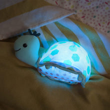 Load image into Gallery viewer, B. toys - Glow Zzzs - Baby Glowable Soothing Plush Turtle with Lights &amp; Sounds
