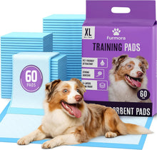 Load image into Gallery viewer, Extra Large Puppy Pads 90 x 70 cm, Pack of 60, 6-Layer Puppy Training Pads, Pee Pads for Dogs Potty with Leak-Proof Quick-Dry Design
