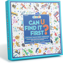 Load image into Gallery viewer, abeec Can U Find It First | Family Observation Board Game | 2 to 4 Players | Ages 4+ | 350 Objects to Spot | Birthday Gift for Kids
