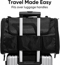 Load image into Gallery viewer, FUKUMARU Cat / Dog Carrier 4 Mesh Windows Small Dog Carrier 4 Storage Pockets
