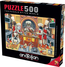 Load image into Gallery viewer, Kool Kat Kuisine - 500pc Jigsaw Puzzle by Anatolian
