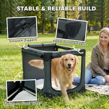 Load image into Gallery viewer, Collapsible Dog Crate, Portable Pet Travel Crate for Medium Large Dogs and Cats
