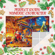 Load image into Gallery viewer, Advent Calendar Jigsaw Puzzle, 24 Christmas Puzzle Boxes, Family Holiday Jigsaw SANTA
