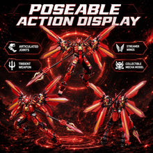 Load image into Gallery viewer, Red Mech Robot Building Block Set for Mecha Fans 511 Pcs
