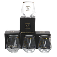Load image into Gallery viewer, 4 X Au Vodka Plastic Tumbler Glasses 30CL
