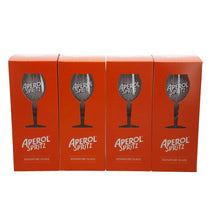 Load image into Gallery viewer, 4 x Aperol Spritz Cocktail Glass Brand new. New Clear design 45cl
