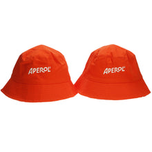 Load image into Gallery viewer, 2 X Aperol Spritz Orange Bucket hat reversible festivals party mancave bar gifts
