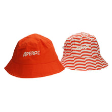Load image into Gallery viewer, 2 X Aperol Spritz Orange Bucket hat reversible festivals party mancave bar gifts
