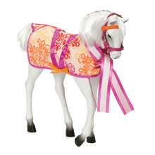 Load image into Gallery viewer, Our Generation Foal - Lipizzaner 46cm white foal with accessories
