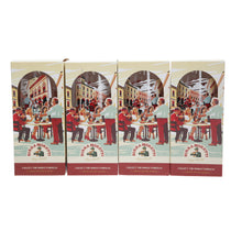 Load image into Gallery viewer, Birra Moretti Ltd edition designs set of 4 pint glasses pub mancave collectable Aperitivo x 4
