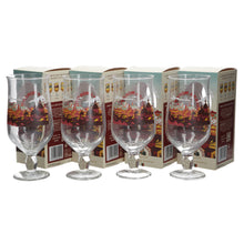 Load image into Gallery viewer, 4 x Ltd Edition Birra Moretti 1 Pint glasses. Pub. Party. Collectables CAPITAL

