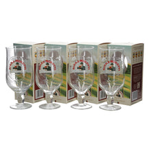 Load image into Gallery viewer, 4 x Ltd Edition Birra Moretti 1 Pint glasses. Pub. Party. Collectables ITALY
