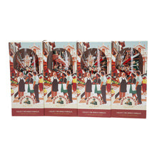 Load image into Gallery viewer, Birra Moretti Ltd edition designs set of 4 pint glasses pub mancave collectable Mercato x 4

