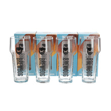 Load image into Gallery viewer, 4 x New Brew Dog Pint Glasses. Collectables. Bar. Mancave
