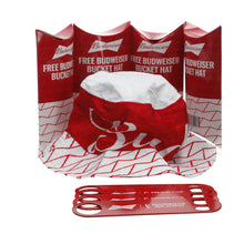 Load image into Gallery viewer, 4 x Budweiser Bucket Hat FIFA Women’s World Cup 2023 Plus 4 Bud Bottle Openers
