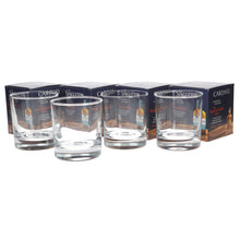 Load image into Gallery viewer, Cardhu Whiskey glasses set of 4 mancave pub bar collectables
