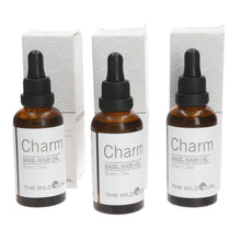 Load image into Gallery viewer, WildCurl Charm Hair Growth Booster Oil - Strength, Growth&amp; Softens  50ml x 3
