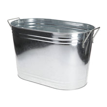 Load image into Gallery viewer, Large Galvanised Drinks Bucket Wine Champagne Beer Bottle Ice Cooler Party Tub
