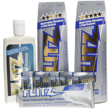 Load image into Gallery viewer, Flitz Polish Paste Cleaner &amp; Restorer for Metal fibreglass and paint boxed
