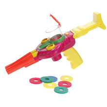 Load image into Gallery viewer, Playgo. Galaxy Shooter 9 saftey discs with electronic sounds 5 years up PINK

