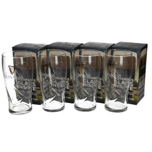 Load image into Gallery viewer, Guinness 2/3rd pint glasses set of 4 mancave pub party collectables

