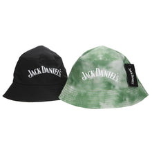 Load image into Gallery viewer, 2 x Jack Daniels Bucket Hat Green Black Reversible Holiday Festival collectables
