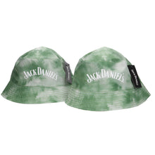 Load image into Gallery viewer, 2 x Jack Daniels Bucket Hat Green Black Reversible Holiday Festival collectables
