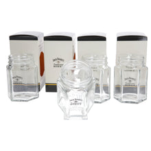 Load image into Gallery viewer, Jack Daniel's Tennessee Honey Whiskey Mason Drinking Jar set of 4 collectables
