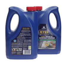 Load image into Gallery viewer, Jeyes 4 In 1 Patio &amp; Decking Cleaner 2X2 Litre =4L Patio Cleaner Fluid for Paths
