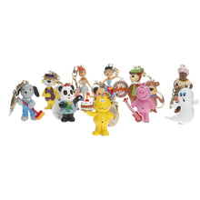 Load image into Gallery viewer, Artoy keyrings hand painted novelty characters assorted set of 14 collectables
